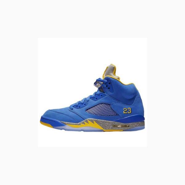 Blue Men\'s Nike JSP Laney Basketball Shoes Air Jordan 5 | JD-703KF