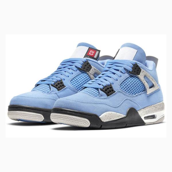 Blue Men's Nike Retro Basketball Shoes Air Jordan 4 | JD-415AX