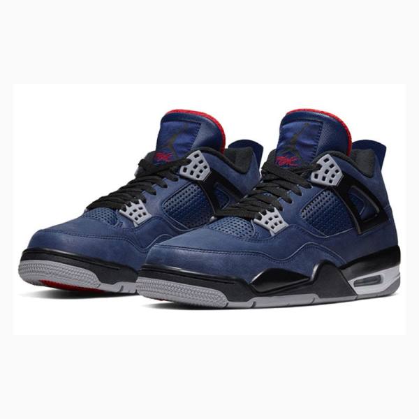 Blue Men's Nike Retro Winter Loyal Basketball Shoes Air Jordan 4 | JD-140TE