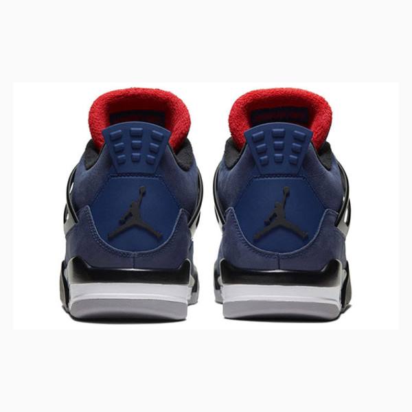 Blue Men's Nike Retro Winter Loyal Basketball Shoes Air Jordan 4 | JD-140TE