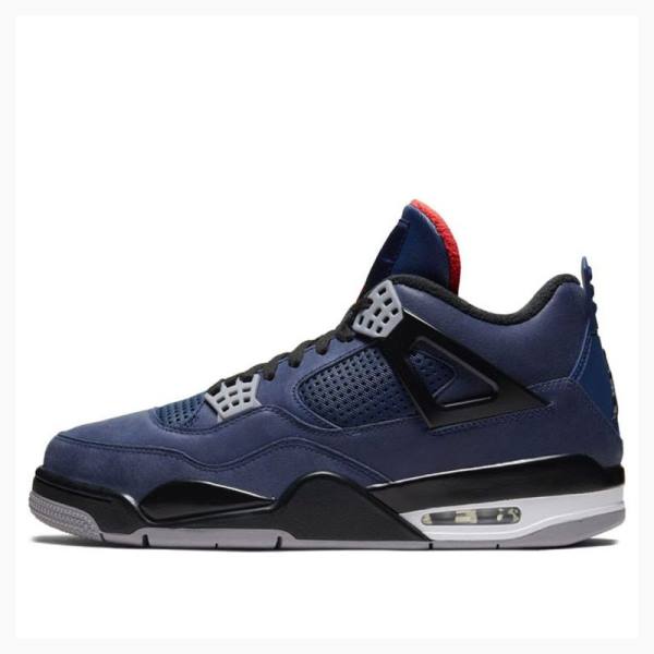 Blue Men\'s Nike Retro Winter Loyal Basketball Shoes Air Jordan 4 | JD-140TE