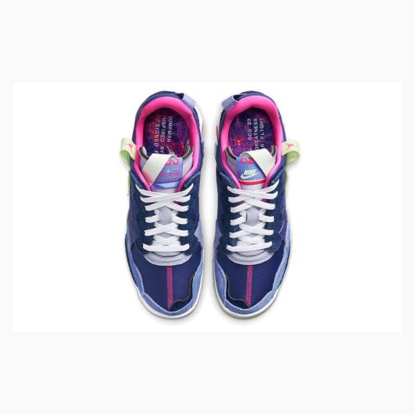 Blue / Purple / Green Men's Nike MA2 Running Shoes Air Jordan | JD-785PR