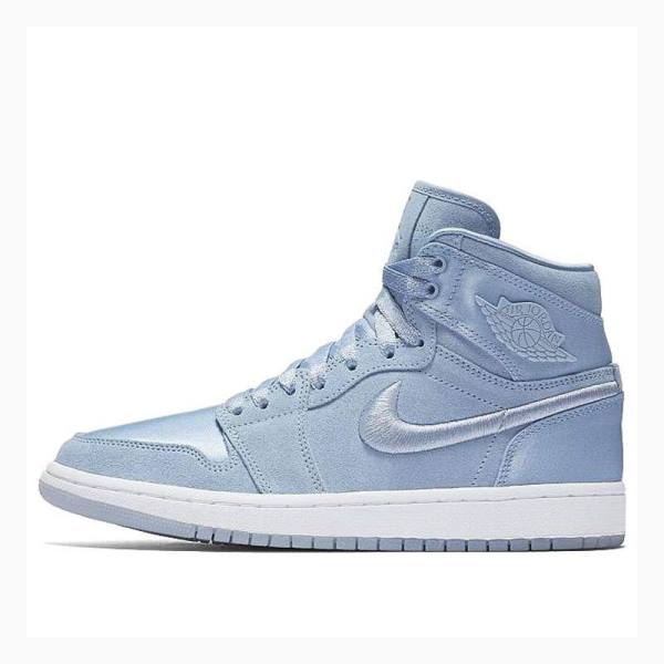 Blue Women\'s Nike RET High SOH Hydrogen Blue Basketball Shoes Air Jordan 1 | JD-164GJ