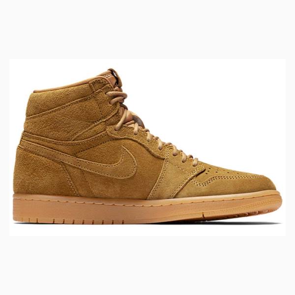 Brown Men's Nike Retro High OG Basketball Shoes Air Jordan 1 | JD-648UA