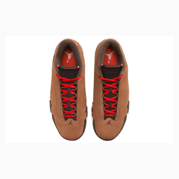 Brown Men's Nike Retro SE Winterized Basketball Shoes Air Jordan 14 | JD-265ME