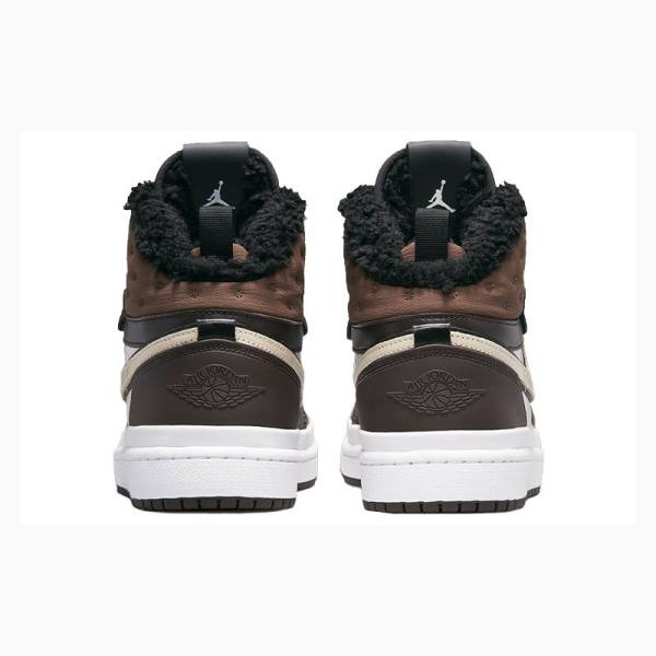 Brown / White Women's Nike Acclimate Basketball Shoes Air Jordan 1 | JD-189GZ