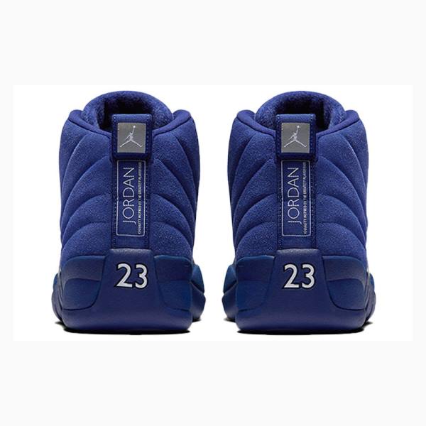 Dark Blue Men's Nike Retro Basketball Shoes Air Jordan 12 | JD-301IN