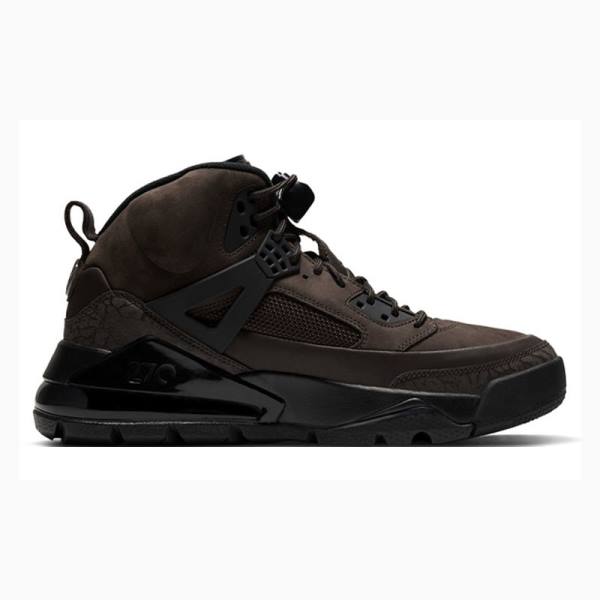 Dark Brown / Black Men's Nike Spizike 270 Dark Brown Basketball Shoes Air Jordan | JD-156HN