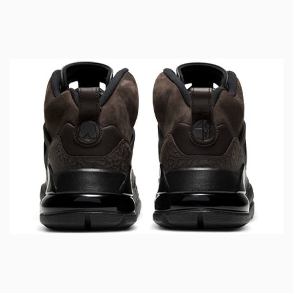 Dark Brown / Black Men's Nike Spizike 270 Dark Brown Basketball Shoes Air Jordan | JD-156HN