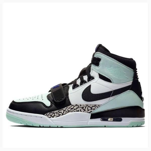 Green / Black Men\'s Nike Legacy 312 Igloo Basketball Shoes Air Jordan | JD-019XQ