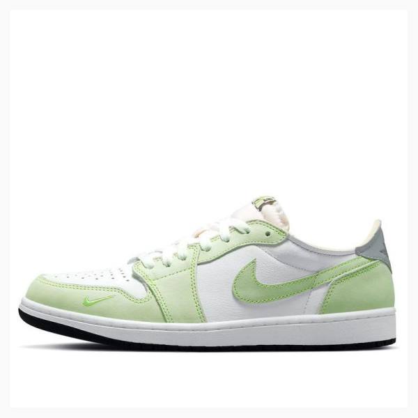 Green Men\'s Nike Low OG Ghost Sneakers Air Jordan 1 | JD-904HI