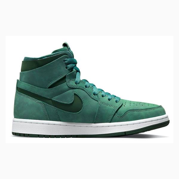 Green Women's Nike Zoom Air CMFT Basketball Shoes Air Jordan 1 | JD-384GY