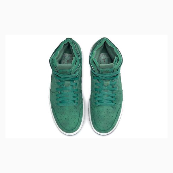 Green Women's Nike Zoom Air CMFT Basketball Shoes Air Jordan 1 | JD-384GY