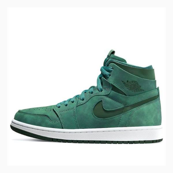 Green Women\'s Nike Zoom Air CMFT Basketball Shoes Air Jordan 1 | JD-384GY