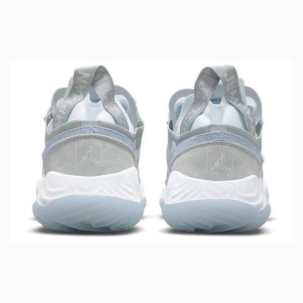 Grey / Blue Men's Nike Delta Breathe Running Shoes Air Jordan | JD-910MF