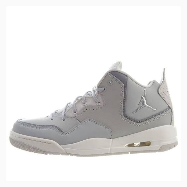 Grey Men\'s Nike Courtside Basketball Shoes Air Jordan 23 | JD-720WN