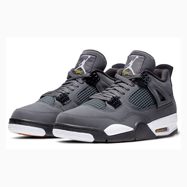 Grey Men's Nike Retro Cool Basketball Shoes Air Jordan 4 | JD-705JZ