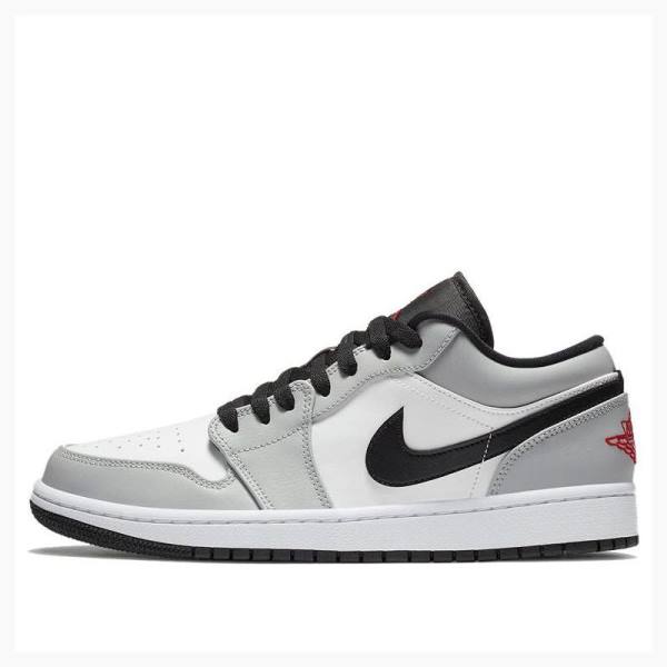 Grey Men\'s Nike Retro Low Light Smoke Sneakers Air Jordan 1 | JD-102PM