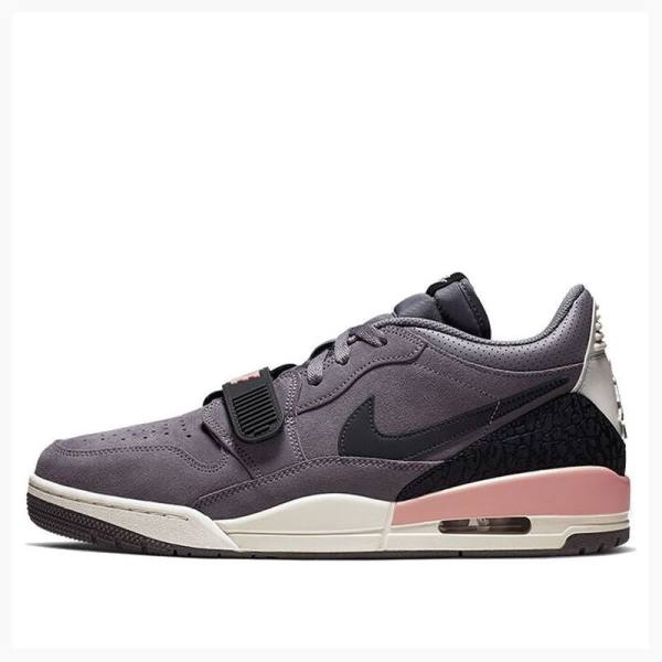 Grey / Pink Men\'s Nike Legacy 312 Low Gunsmoke Sneakers Air Jordan | JD-749QJ