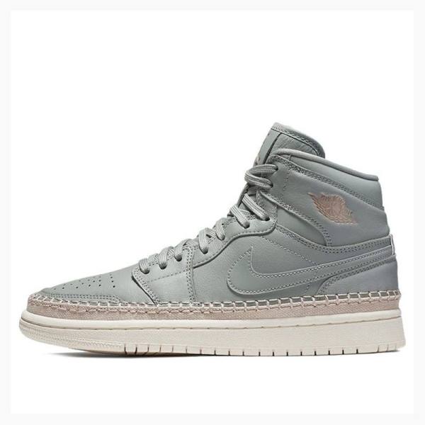 Grey Women\'s Nike Retro HI PRM Mica Bronze Basketball Shoes Air Jordan 1 | JD-341TU