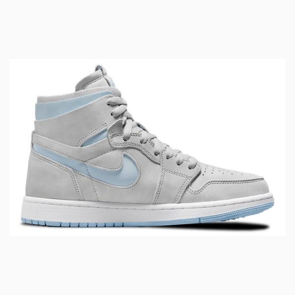 Grey Women's Nike Zoom CMFT Basketball Shoes Air Jordan 1 | JD-295PN