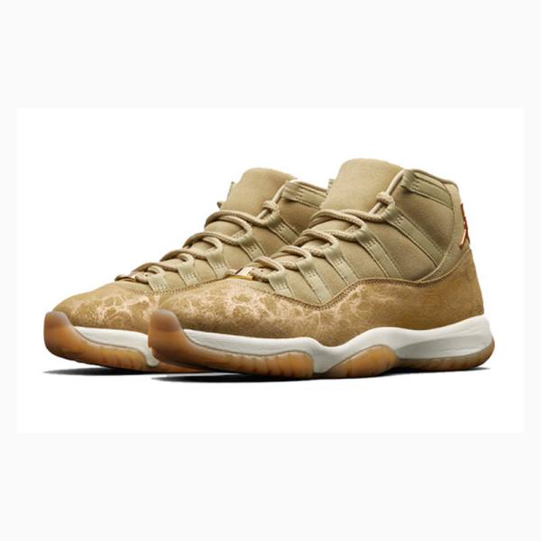 Olive / Brown Women's Nike Retro Neutral Basketball Shoes Air Jordan 11 | JD-145EM