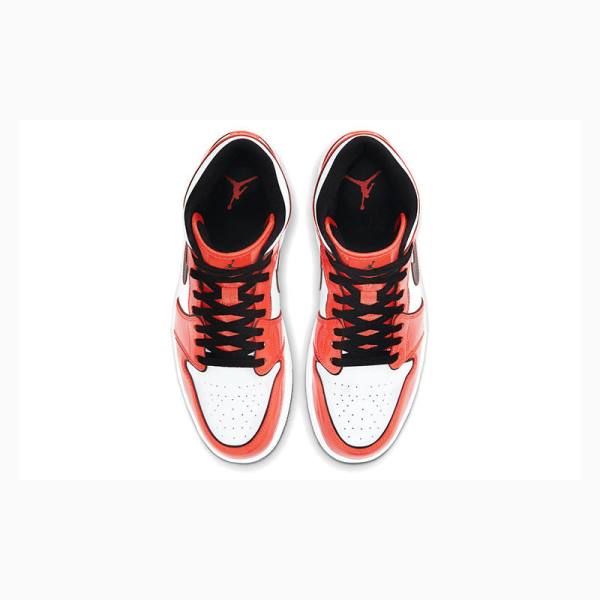 Orange Men's Nike Mid SE Turf Basketball Shoes Air Jordan 1 | JD-423VL