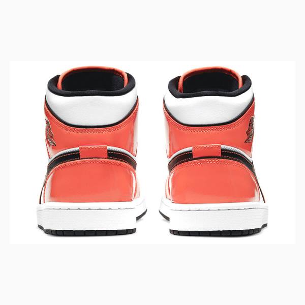 Orange Men's Nike Mid SE Turf Basketball Shoes Air Jordan 1 | JD-423VL