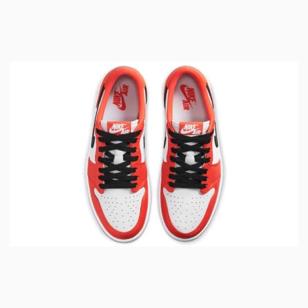 Orange Women's Nike Low OG Starfish Sneakers Air Jordan 1 | JD-743DM