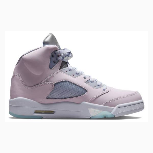 Pink Men's Nike Retro SE Easter Basketball Shoes Air Jordan 5 | JD-531NE