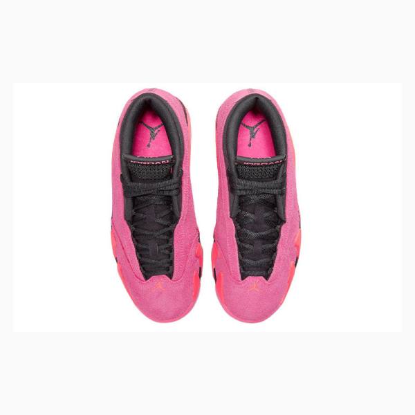 Pink Women's Nike Retro Low Shocking Sneakers Air Jordan 14 | JD-498EH