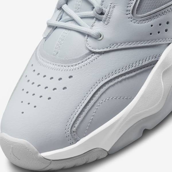 Platinum / White / Grey Men's Nike Point Lane Running Shoes Air Jordan | NK504RQB