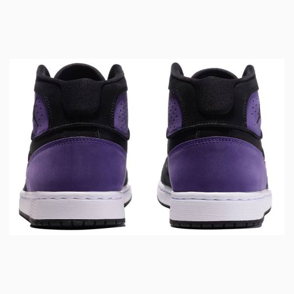 Purple / Black Men's Nike Access Basketball Shoes Air Jordan | JD-549YB