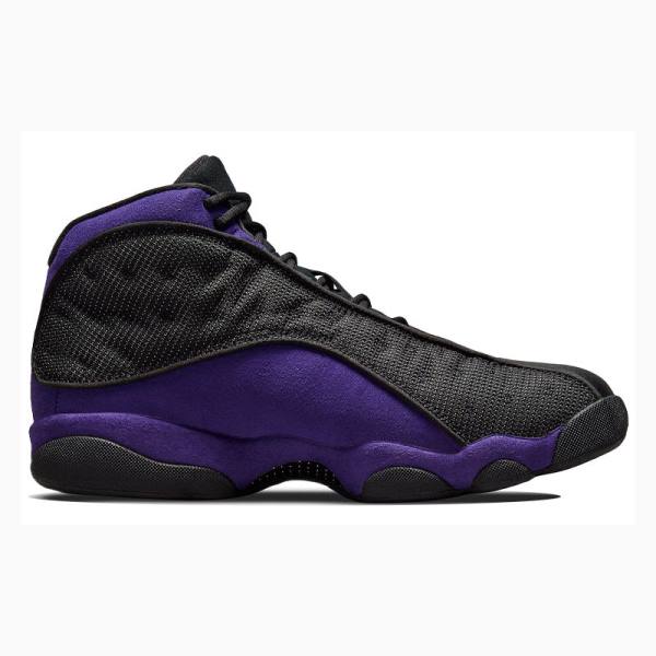 Purple / Black Men's Nike Retro Court Basketball Shoes Air Jordan 13 | JD-371PU