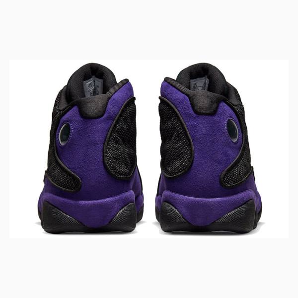 Purple / Black Men's Nike Retro Court Basketball Shoes Air Jordan 13 | JD-371PU