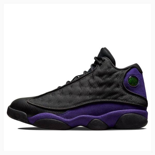 Purple / Black Men\'s Nike Retro Court Basketball Shoes Air Jordan 13 | JD-371PU