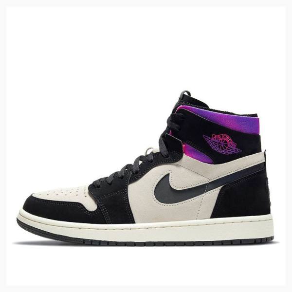 Purple / Black Men\'s Nike Zoom CMFT PSG PSG Basketball Shoes Air Jordan 1 | JD-436ZH