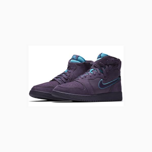 Purple Women's Nike Rebel XX Dark Raisin Basketball Shoes Air Jordan 1 | JD-518GI