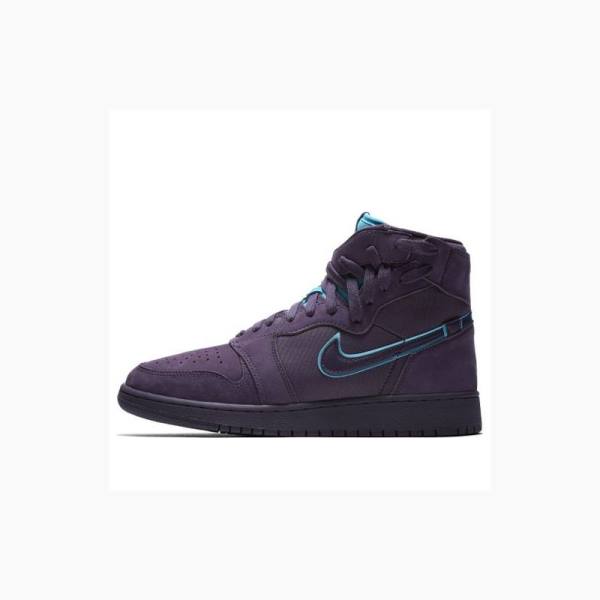 Purple Women\'s Nike Rebel XX Dark Raisin Basketball Shoes Air Jordan 1 | JD-518GI