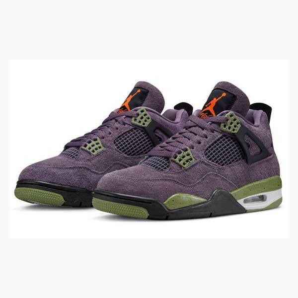 Purple Women's Nike Retro Canyon Basketball Shoes Air Jordan 4 | JD-386DF