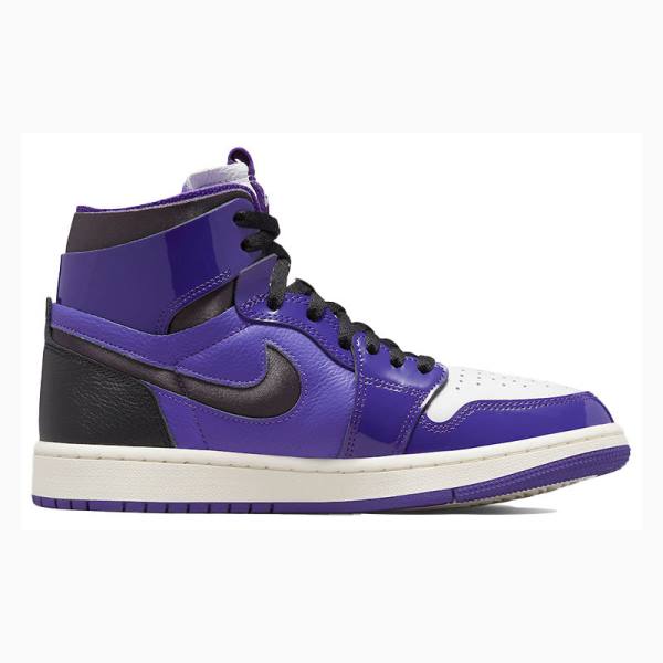 Purple Women's Nike Zoom Air CMFT Patent Basketball Shoes Air Jordan 1 | JD-509UA