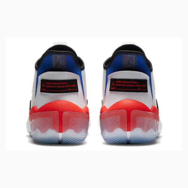 Red / Black / Blue Men's Nike React Elevation PF Basketball Shoes Air Jordan | JD-860KJ