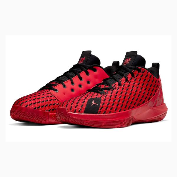 Red / Black Men's Nike CP3XII PF Basketball Shoes Air Jordan 12 | JD-794HV