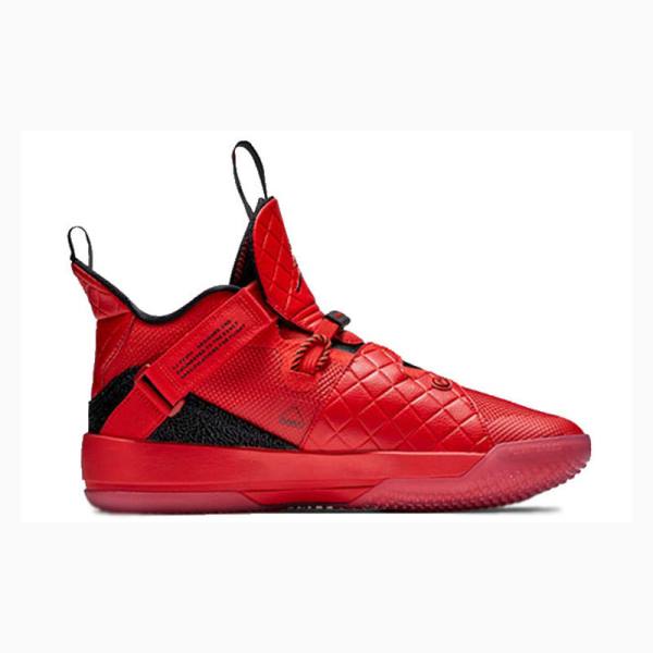 Red / Black Men's Nike PF Basketball Shoes Air Jordan 33 | JD-974HP