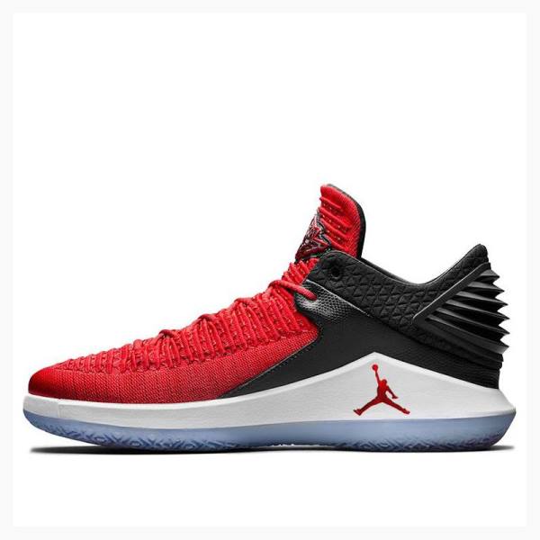 Red / Black / White Men\'s Nike Low Chicago Win Like 96 Sneakers Air Jordan 32 | JD-683IY