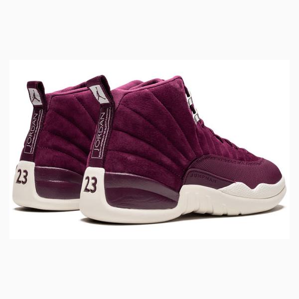 Rose Men's Nike Retro Bordeaux Basketball Shoes Air Jordan 12 | JD-648LQ