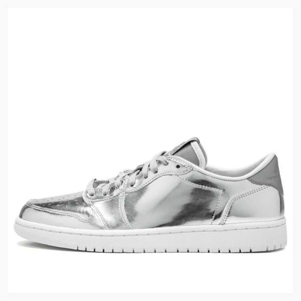 Silver Men\'s Nike Retro OG Pinnacle Basketball Shoes Air Jordan 1 | JD-415PO