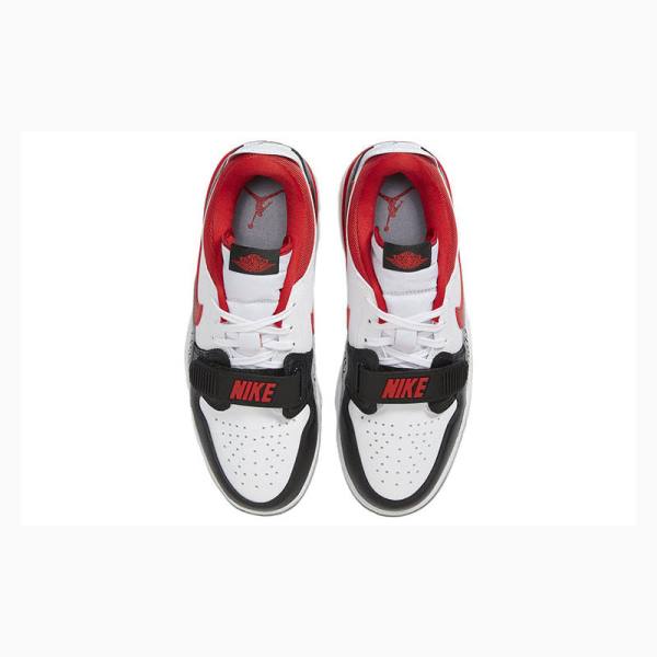 White / Black / Red Men's Nike Legacy 312 Low Sneakers Air Jordan | JD-309NI