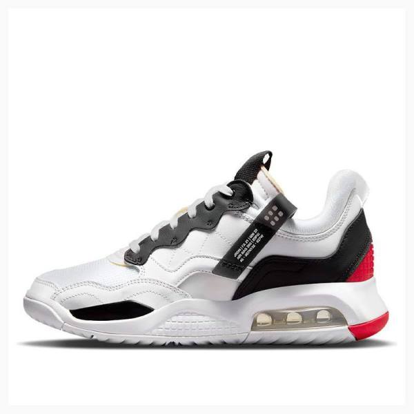 White / Black / Red Men\'s Nike MA2 Running Shoes Air Jordan | JD-630AP