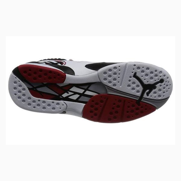 White / Black / Red Men's Nike Retro Alternate Basketball Shoes Air Jordan 8 | JD-064QI